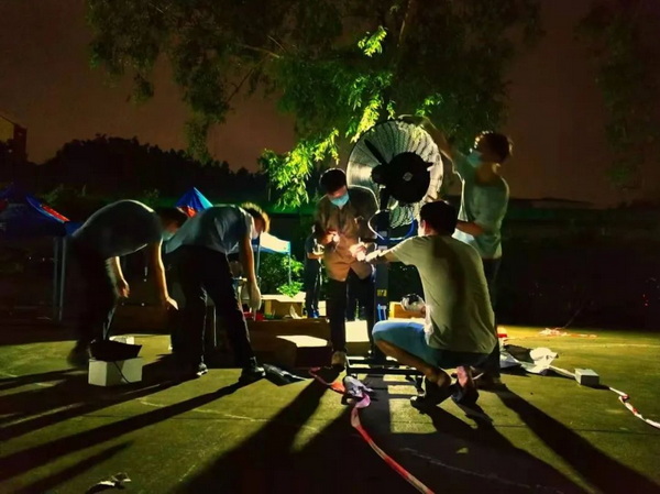 抗疫举行时 —— 直击白云区同和街倚绿公园核酸检测现场