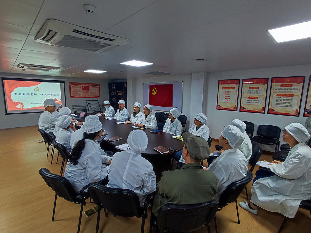 重温新年贺词  泛论新年妄想——第二、三党支部开展主题党日运动