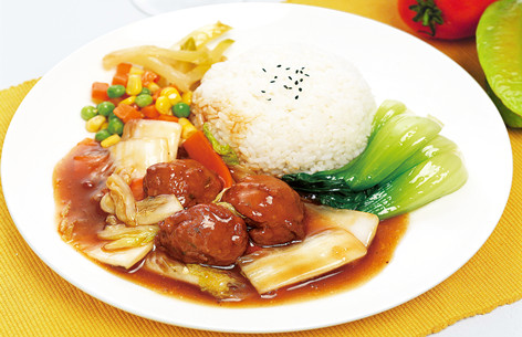 36365官网红烧狮子头快餐预制菜批发 36365官网红烧狮子头快餐预制菜批发